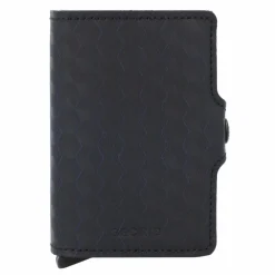 Secrid Visitenkartenetuis<Twinwallet Optical Kreditkartenetui RFID Leder 7 cm titanium-blue