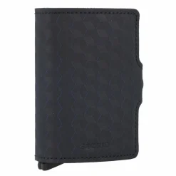 Secrid Visitenkartenetuis<Twinwallet Optical Kreditkartenetui RFID Leder 7 cm titanium-blue
