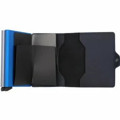 Secrid Visitenkartenetuis<Twinwallet Optical Kreditkartenetui RFID Leder 7 cm titanium-blue