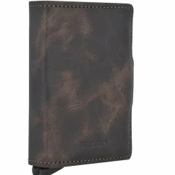Secrid Visitenkartenetuis<Twinwallet Vintage Kreditkartenetui RFID Leder 6,5 cm chocolate