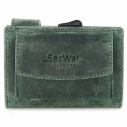 SecWal Kreditkartenetui Geldbörse RFID Leder 9 cm