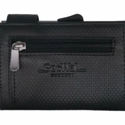 SecWal Visitenkartenetuis<1 Kreditkartenetui Geldbörse RFID Leder 9 cm schwarz