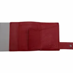 SecWal 1 Kreditkartenetui Geldbörse RFID Leder 9 cm rot