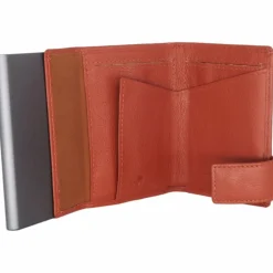 SecWal 2 Kreditkartenetui Geldbörse RFID Leder 9 cm