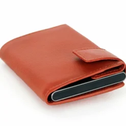 SecWal 2 Kreditkartenetui Geldbörse RFID Leder 9 cm