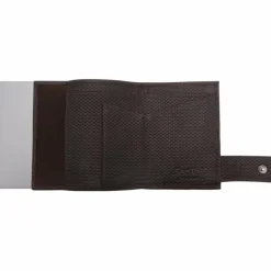 SecWal Visitenkartenetuis<1 Kreditkartenetui Geldbörse RFID Leder 9 cm braun
