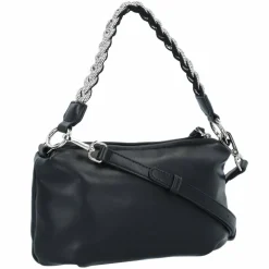 Seidenfelt Aminne Handtasche 25 cm Black-Silver