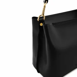 Hot Seidenfelt Arvaja Schultertasche 21 cm black