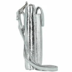 Seidenfelt Handytaschen<Calla Geldbörse 18 cm crinkle silver