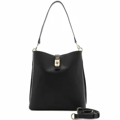 Outlet Seidenfelt Eiby Schultertasche 29 cm black