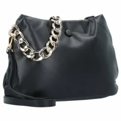 Hot Seidenfelt Eke Schultertasche 29 cm black-gold