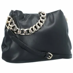 Hot Seidenfelt Eke Schultertasche 29 cm black-gold