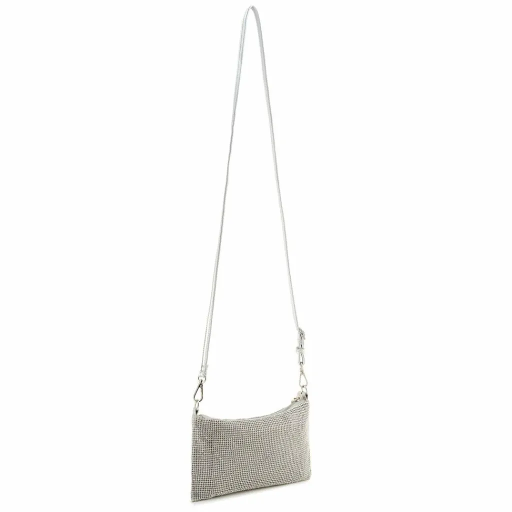 Seidenfelt Schultertaschen<Hallila Schultertasche 26 cm silver