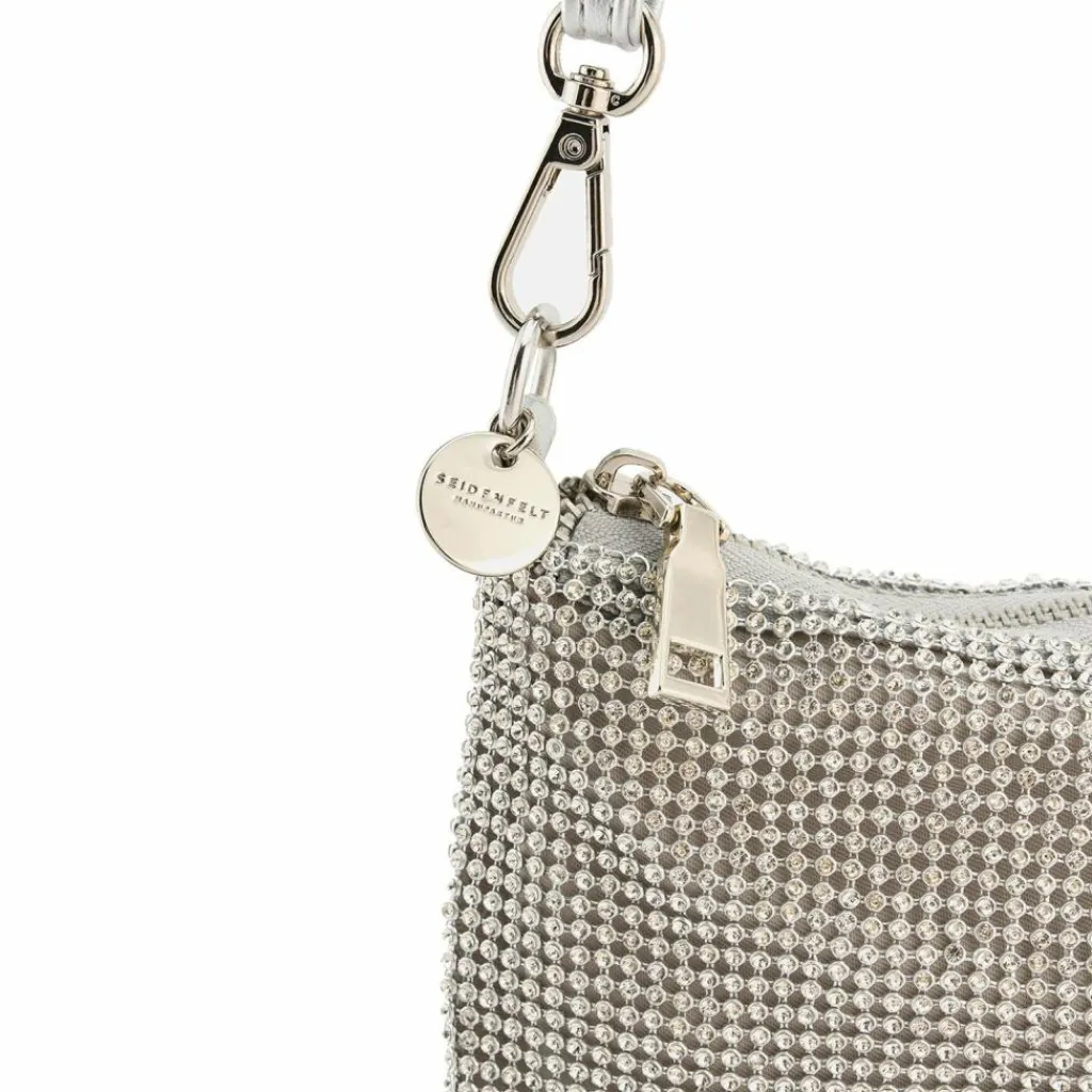 Seidenfelt Schultertaschen<Hallila Schultertasche 26 cm silver