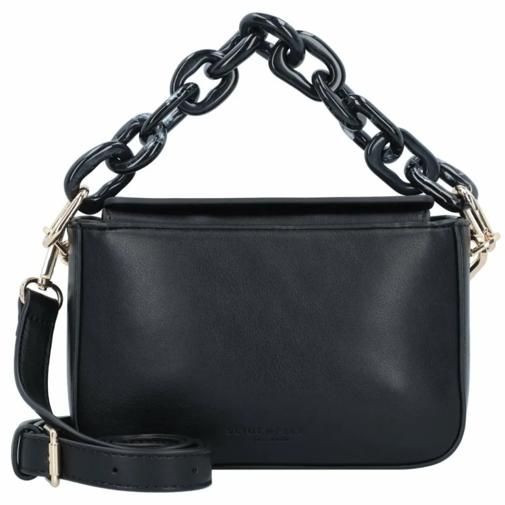 Seidenfelt Henkeltaschen<Herrvik Handtasche 18 cm black-gold