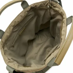 Sale Seidenfelt Hetta Handtasche 30 cm Greige Khaki