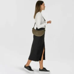 Seidenfelt Umhängetaschen<Hetta Umhängetasche 31 cm khaki