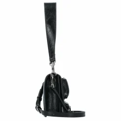 Seidenfelt Schultertaschen<Liinaja Schultertasche 23 cm glossy black