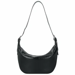 Seidenfelt Schultertaschen|Henkeltaschen<Liinaja Schultertasche 36 cm glossy black