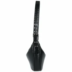 Seidenfelt Schultertaschen|Henkeltaschen<Liinaja Schultertasche 36 cm glossy black