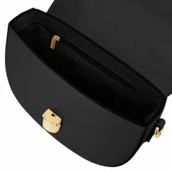 Seidenfelt Henkeltaschen<Lilla Ro Handtasche 21 cm black