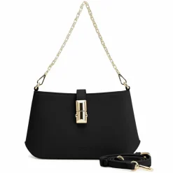 Discount Seidenfelt Lilla Ro Schultertasche 21 cm black 1