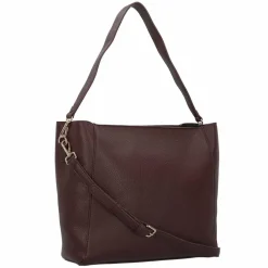 Seidenfelt Schultertaschen<Persby Schultertasche 40 cm very dark red-gold