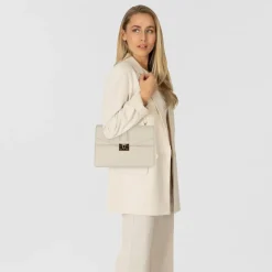 Sale Seidenfelt Roros Big Umhängetasche 25 cm warm stone