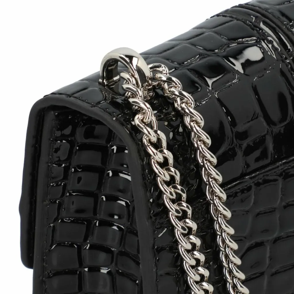 Seidenfelt Umhängetaschen<Roros Umhängetasche 21 cm croco print black