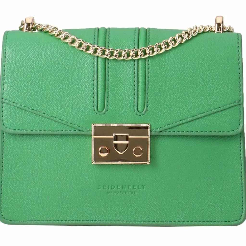 Discount Seidenfelt Roros Umhängetasche 21 cm electricgreen-gold