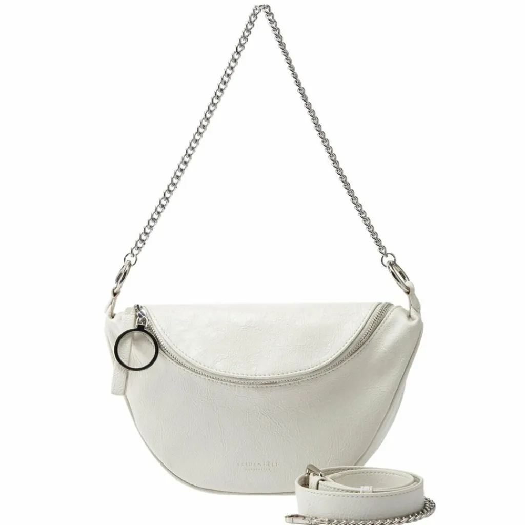 Seidenfelt Skien Schultertasche 28 cm glossy white