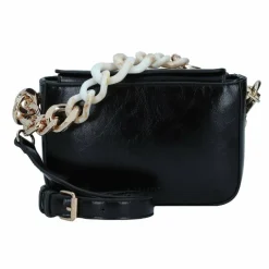 Best Seidenfelt Sokna Handtasche 19 cm black-gold