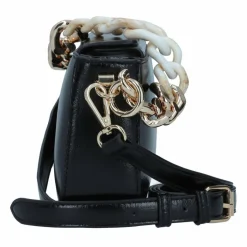 Best Seidenfelt Sokna Handtasche 19 cm black-gold