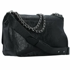 Seidenfelt Schultertaschen<Vejen Schultertasche 33 cm glossy black