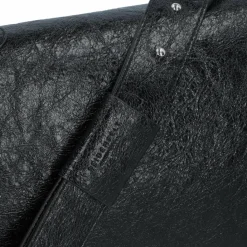 Seidenfelt Schultertaschen<Vejen Schultertasche 33 cm glossy black