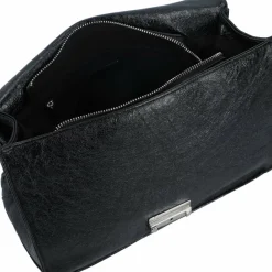Seidenfelt Schultertaschen<Vejen Schultertasche 33 cm glossy black