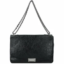 Seidenfelt Schultertaschen<Vejen Schultertasche 33 cm glossy black