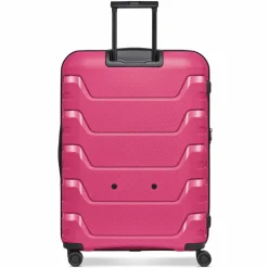 Smartbox Hartgepäck|4-Rollen Koffer<Edition 01 4 Rollen Trolley 76 cm mit Dehnfalte pink