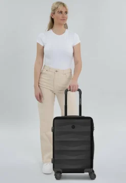 Smartbox Hartgepäck Kabinengepäck|4-Rollen Kabinentrolleys<Edition 03 4 Rollen Kabinentrolley 55 cm black