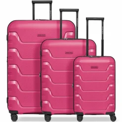 Smartbox Edition 01 4 Rollen Kofferset 3-teilig mit Dehnfalte