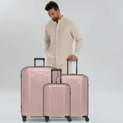 Smartbox Koffersets Als Hartgepäck|Koffersets 3-Teilig<Edition 02 4 Rollen Kofferset 3-teilig rose metallic