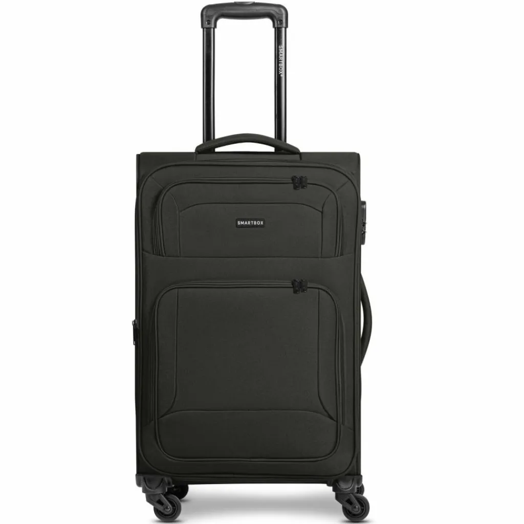 Discount Smartbox Edition 04 4 Rollen Trolley 67 cm mit Dehnfalte black