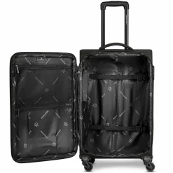 Discount Smartbox Edition 04 4 Rollen Trolley 67 cm mit Dehnfalte black