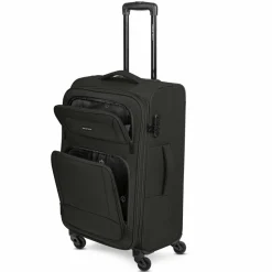 Discount Smartbox Edition 04 4 Rollen Trolley 67 cm mit Dehnfalte black