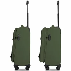 Clearance Smartbox Edition 04 4 Rollen Kabinentrolley 55 cm mit Dehnfalte slate-green