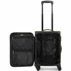 Clearance Smartbox Edition 04 4 Rollen Kabinentrolley 55 cm mit Dehnfalte slate-green