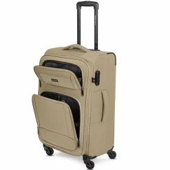 Best Smartbox Edition 04 4 Rollen Trolley 67 cm mit Dehnfalte beige