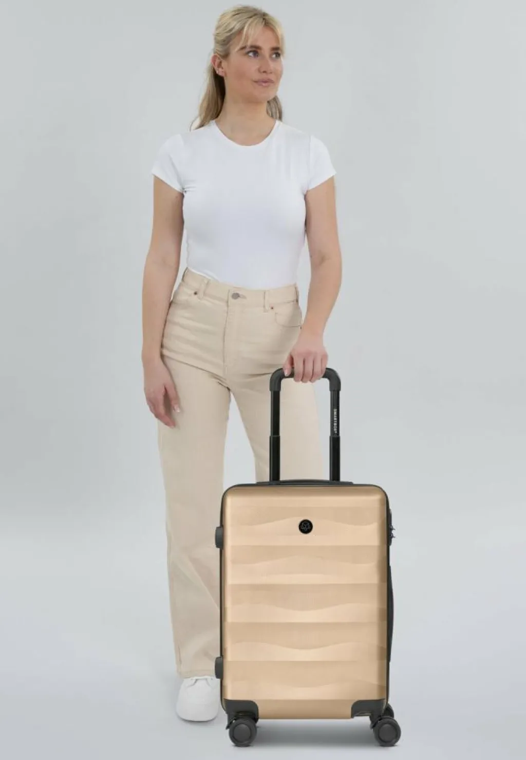 Sale Smartbox Edition 03 4 Rollen Kabinentrolley 55 cm taupe