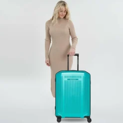 Smartbox Hartgepäck|4-Rollen Koffer<Edition 02 4 Rollen Trolley M 66 cm teal metallic