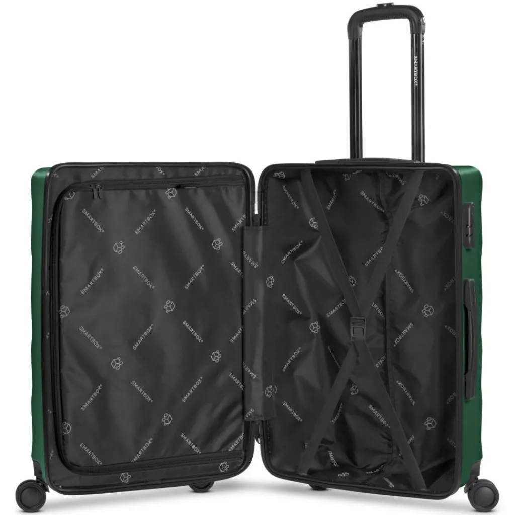 Online Smartbox Edition 03 4 Rollen Kofferset 3-teilig dark-green